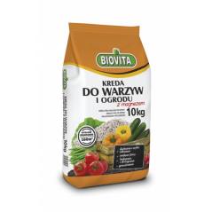 Kreda do warzyw i ogrodu z magnezem 10kg Biovita 