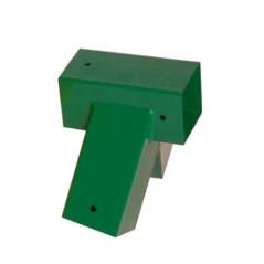 Łącznik belki kwadratowej ZI 90x90 zielony